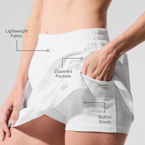 NWT Alo Alumni Tennis Skirt Size Medium - Picture 2 of 3